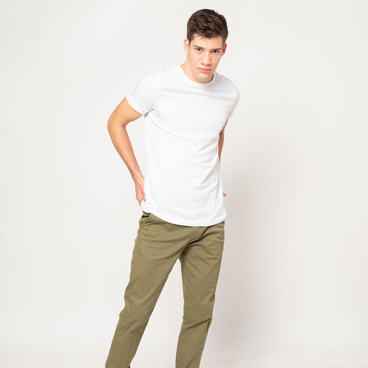 PANTALÓN GOYE SLIM FIT VERDE CLARO