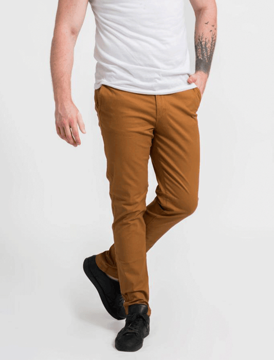 PANTALÓN GOYE SLIM CARAMELO