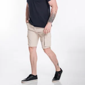Bermuda Caballero Cargo Beige
