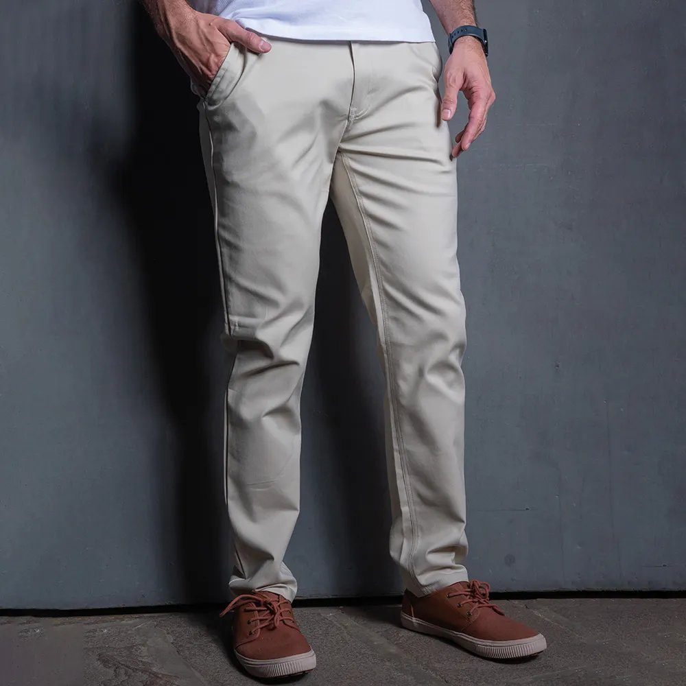 Pantalón Caballero Soft Touch Beige