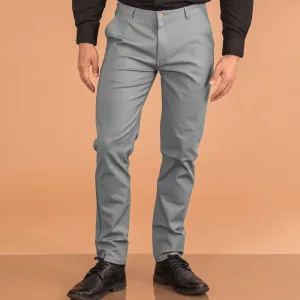 Pantalón Caballero Soft Touch Gris Claro