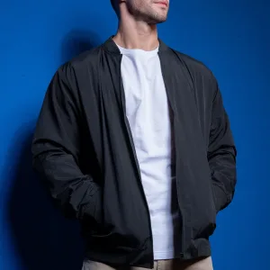 Campera Bomber Caballero Negro