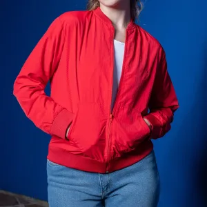 Camp. Bomber Dama Rojo