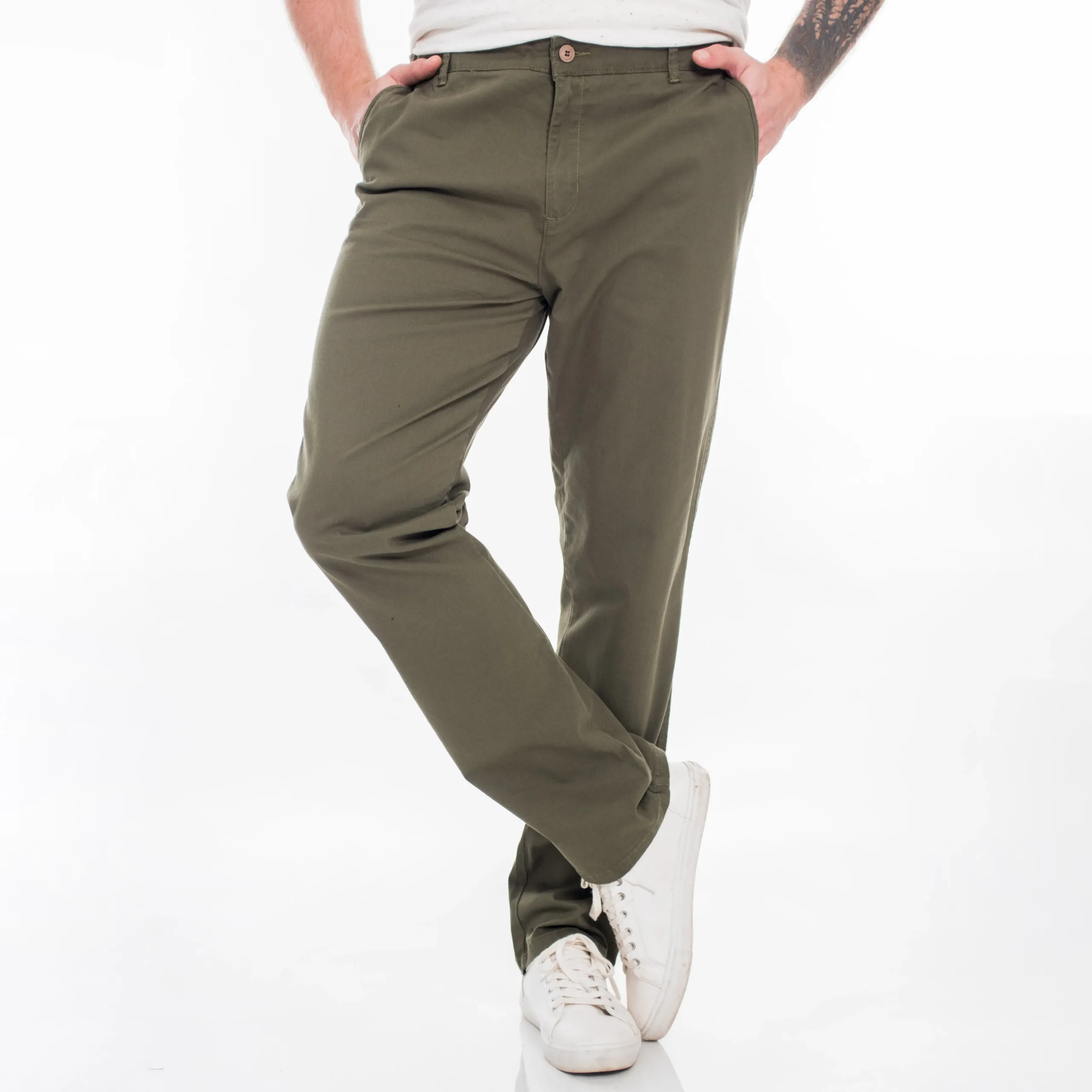 Pant. Cab. Goye Regular Verde