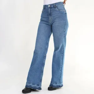 Jeans Dama Wide Leg Lupe